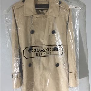 New coach trench coat
